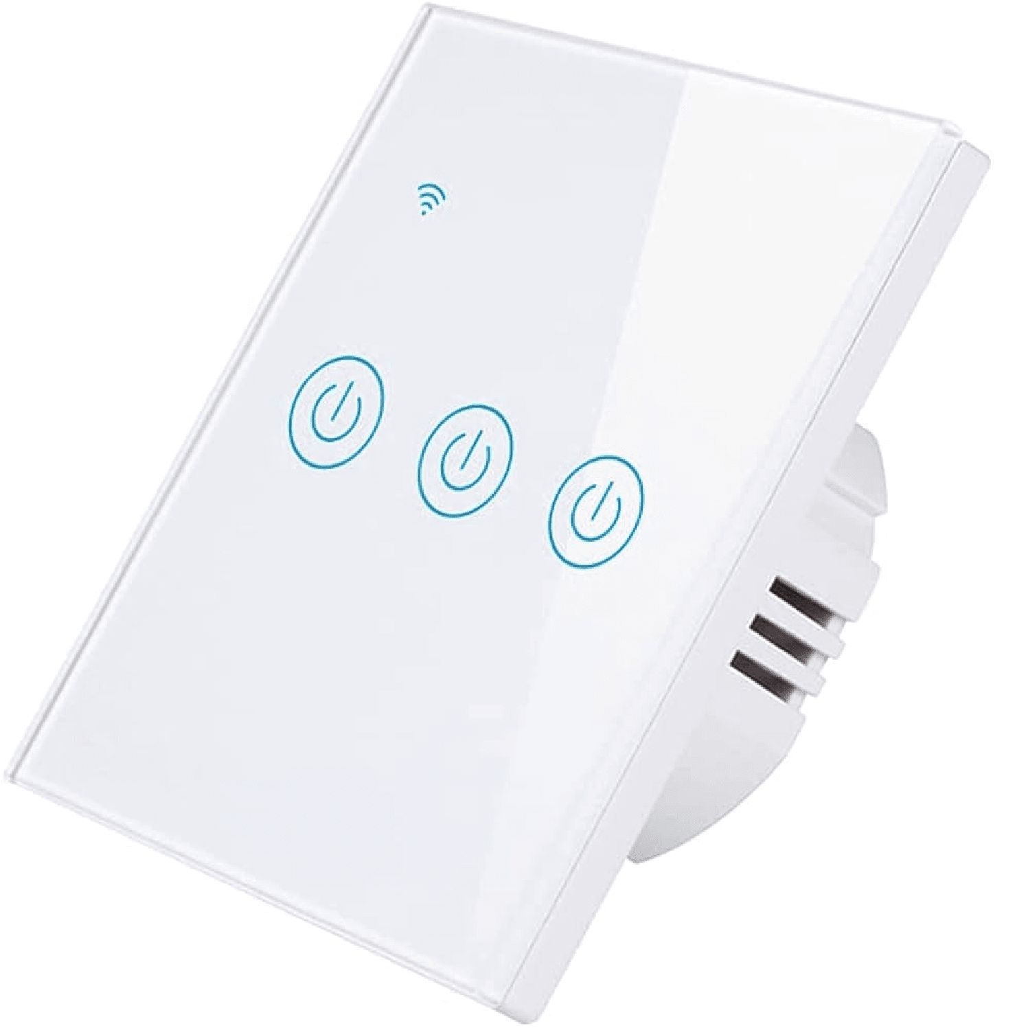 NO-NEUTRAL EU Smart Touch Switch 3 Gang - White