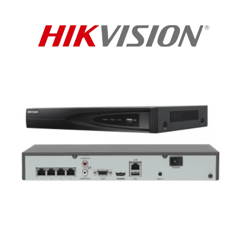 CCTV HIKVISION 4CH POE NVR - D-DS-7604NI-Q1/4P(C)