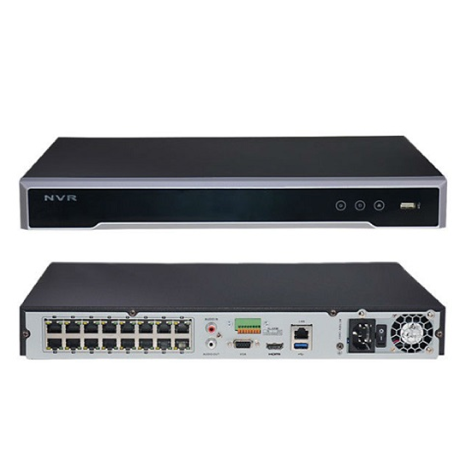 CCTV HIKVISION 16CH POE NVR DS-7616NI-Q2-16P(D)