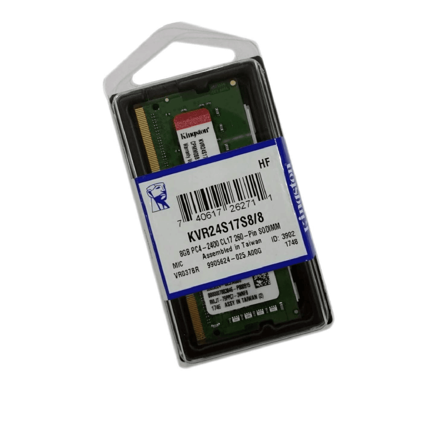 LAPTOP RAM DDR4 4GB 2400mhz KINGSTON