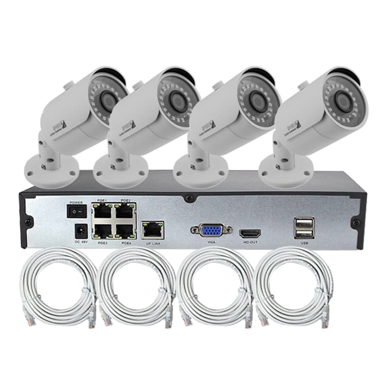 CCTV POE 4CH