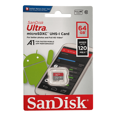 Micro SD Card Sandisk 64GB