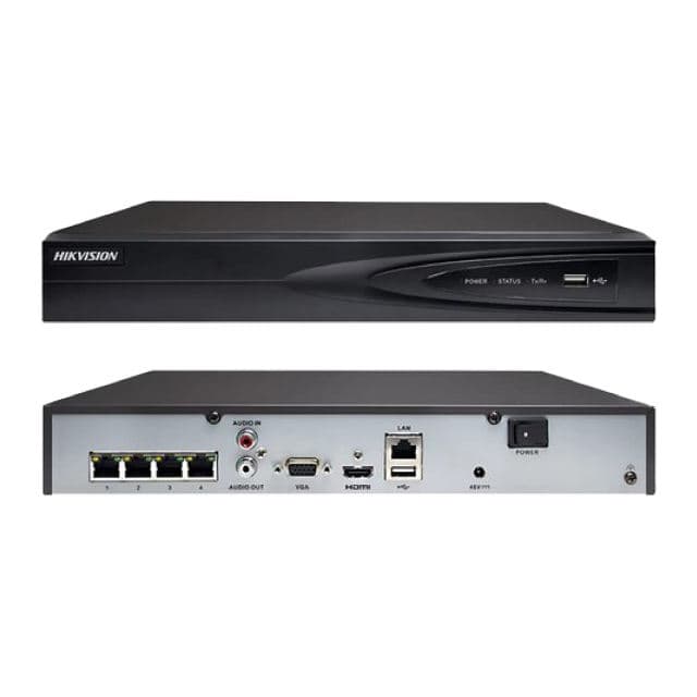 CCTV HIKVISION 4CH POE NVR - D-DS-7604NI-Q1/4P(C)