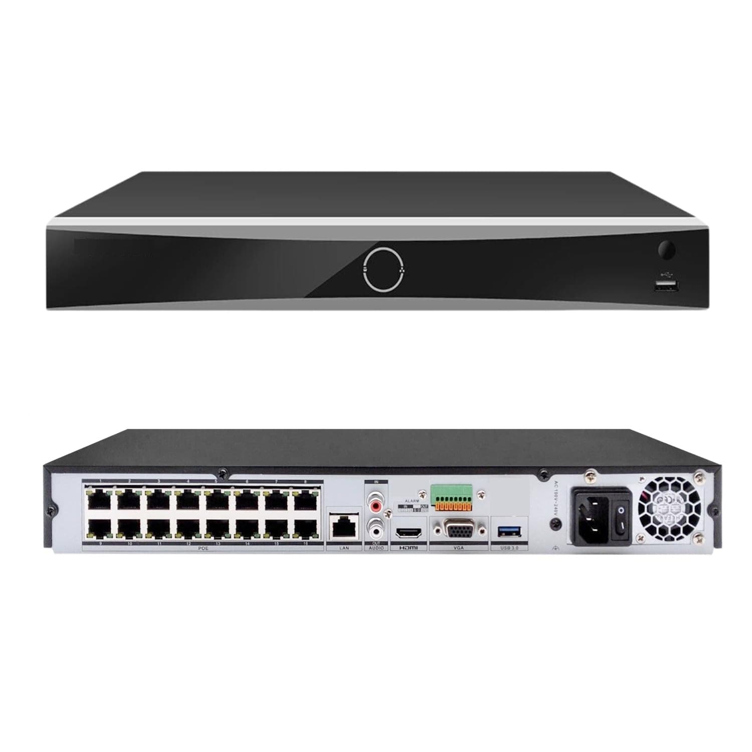 CCTV HIKVISION 16CH POE NVR - DS-7616NXI-K2-16P