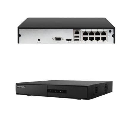 CCTV HIKVISION 8CH POE NVR - DS-7108NI-Q1/8P/M