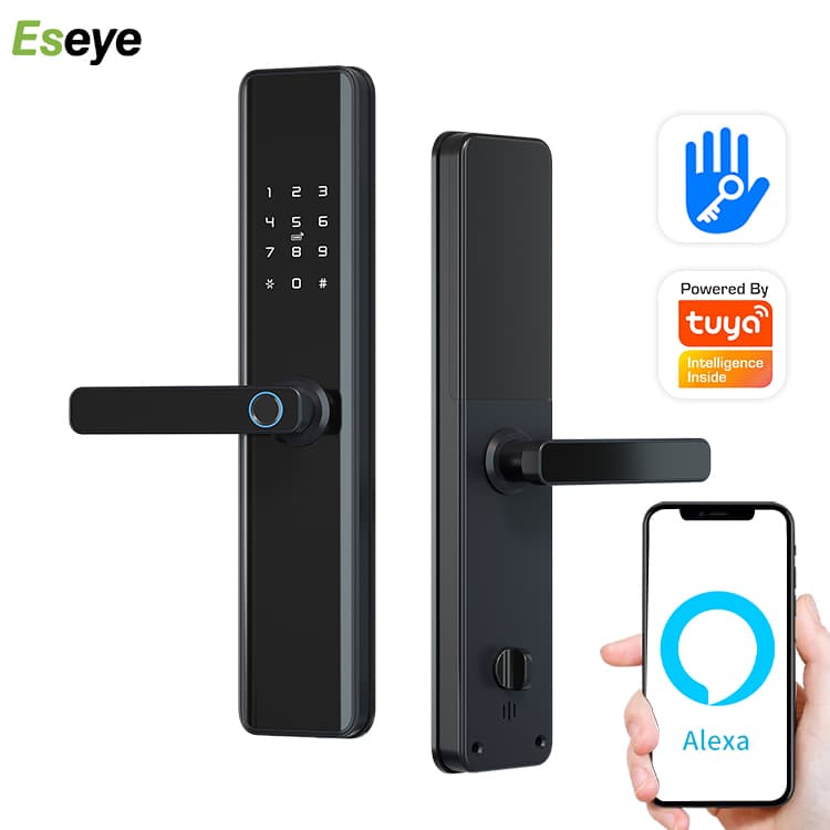 13001 Tuya Smart Door Lock 7 Way Unlock EY718